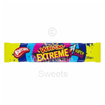 Wham Extreme Chew Bars 50 Count (Barratt)