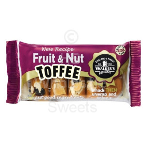 Walkers Nonsuch Fruit and Nut Toffee Tray.