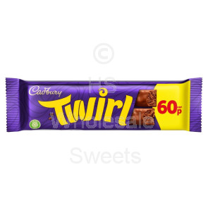 Cadbury Twirl 60p PMP 48x43g