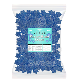 Candycrave Vegan Fizzy Blue Stars 2kg