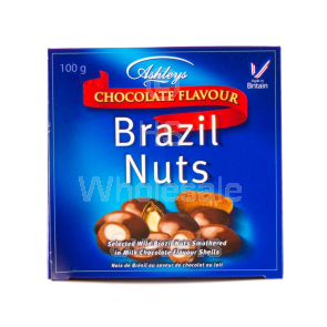 Ashleys Chocolate Flavour Brazil Nuts 100g